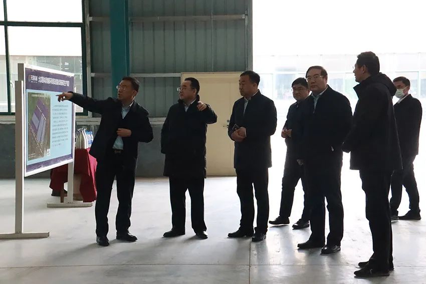 濟(jì)寧市委常委，市政府副市長(zhǎng)、黨組副書記王宏偉蒞臨天意機(jī)械調(diào)研大宗固廢項(xiàng)目